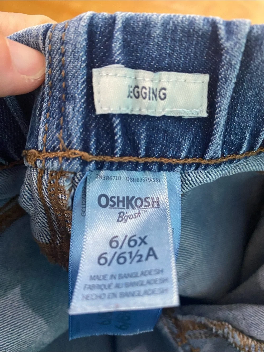 OshKosh B'gosh Kids Blue Denim Jean Leggings